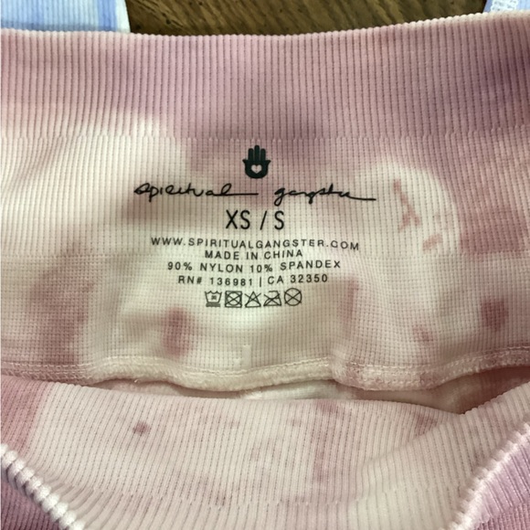 Spiritual Gangster Love Sculpt Dip Dye Leggings Size XS - Picture 6 of 6